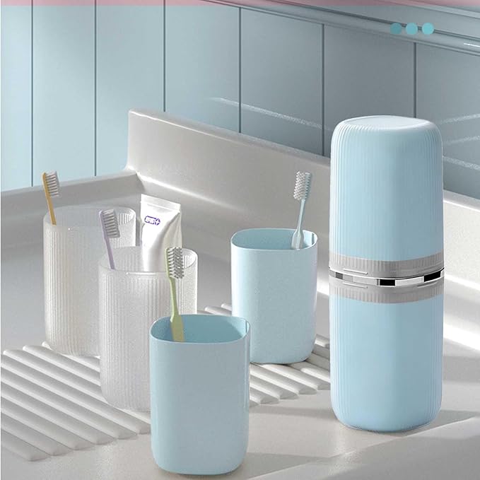 Toothbrush Travel Case Portable Travel Toothbrush Holder, Large Travel - Image 9