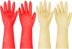 Rubber Cleaning Gloves for Dishwashing by Yunaeduo