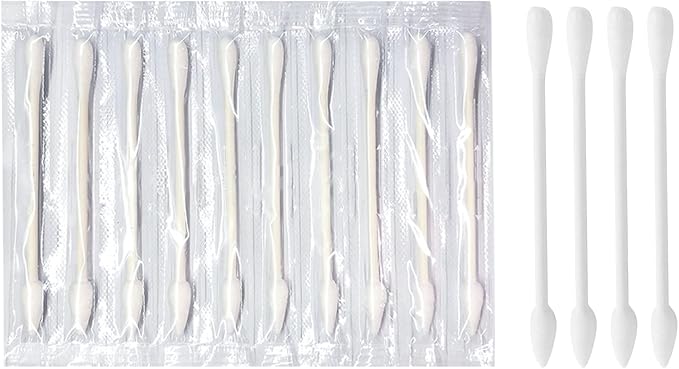 Individually Wrapped Pointed Round Cotton Swabs, Travel Size - Image 9