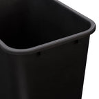 Amazon Basics Rectangular Commercial Office Wastebasket, Space-Saving, 10 Gallon - Image 4