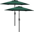 Simple Deluxe 9' Patio Umbrella Outdoor Table Market Yard Umbrella with Push Button Tilt/Crank by SimpleDeluxe