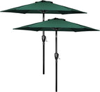 Simple Deluxe 9' Patio Umbrella Outdoor Table Market Yard Umbrella with Push Button Tilt/Crank by SimpleDeluxe
