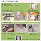Sensor Hanging Trash Can with Lid 2.5 Gallon, Motion Sensor Garbage Can - Image 8