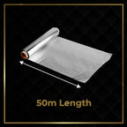 Aluminum Heavy Duty Tin Foil Roll – 12 inch wide x164 ft Length, 161 sq ft – - Image 5