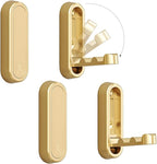 4PCS Folding Coat Hooks, Heavy Duty Wall Hooks Made of Zinc Alloy, Foldable by XSGTZMJ