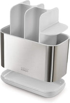 Joseph Joseph EasyStore Stainless-Steel Toothbrush Holder Bathroom Storage - Image 5