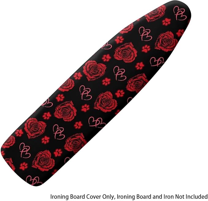 Rose Paw Ironing Board Cover and Pad, Thick Scorch Resistant Padding Heavy Duty - Image 6