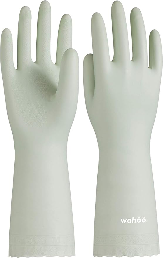 LANON wahoo Skin-Friendly Cleaning Gloves, Dishwashing Kitchen Gloves by LANONProtection