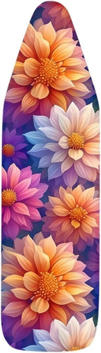 Boho Flowers Ironing Board Covers, Heavy Duty Iron Board Cushion - Image 6