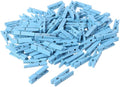 100pcs Mini Natural Wooden Clothes Photo Paper Peg Pin Clothespin Craft Clips by Unknown