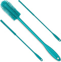 3-in-1 Silicone Bottle Brush and Straw Cleaning Brush Set, Water Bottle Cleaner by Purtribe