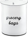AuldHome Design Rustic Grocery Bag Holder; Wall-Mounted Vintage Enamelware by AuldHomeDesign