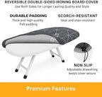 SAVUK 12 X 30 inch Smart Table Top Ironing Board Cover and Pad - Image 6