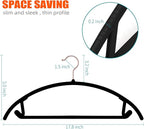 OIKA Hangers 50 Pack No Shoulder Bump - Image 2