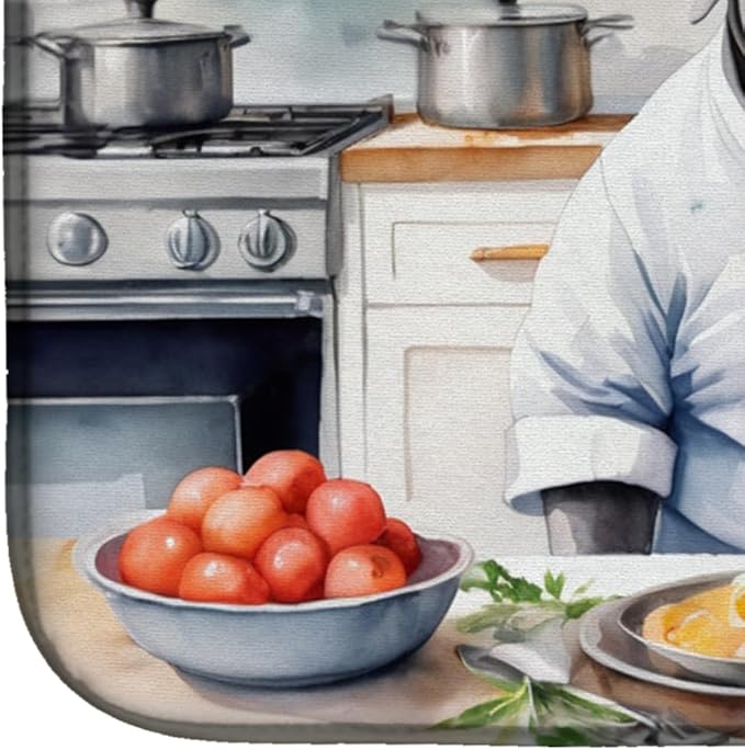 Caroline's Treasures DAC6287DDM Neapolitan Mastiff The Chef Dish Drying Mat - Image 4