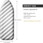 SheeChung Over The Door Ironing Board Cover 14x42 Inch, Thick Iron Covers - Image 2
