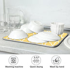 Super Absorbent Dish Drying Mat, Microfiber Fast-Drying Dish Mat, Kitchen Dish - Image 7
