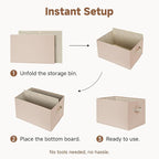 StorageWorks Closet Organizer Storage Baskets, Fabric Storage Bins - Image 8