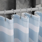 Titanker Shower Curtain Hooks Rings, Rust-Resistant Metal Double Glide Shower - Image 7