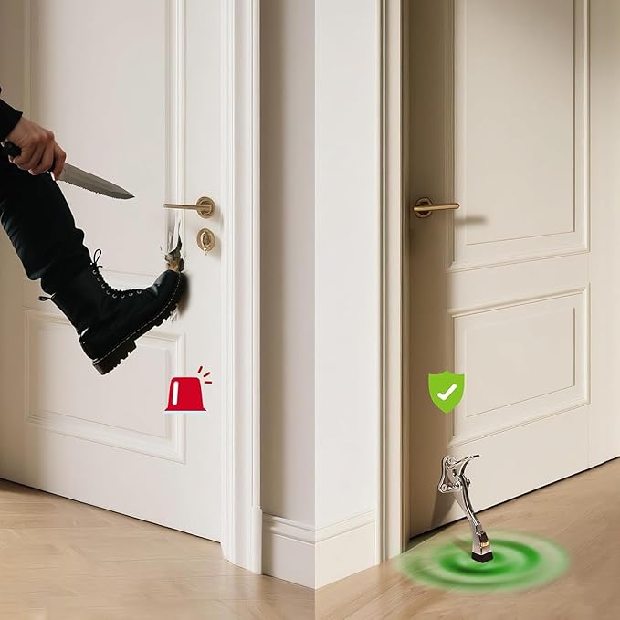 GoldPig Door Stoppers, 1 Pack Kickdown Door Stop - Image 6
