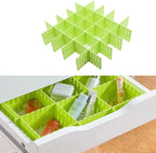 8pcs DIY Plastic Drawer Organizer Adjustable Drawer Dividers - Image 4