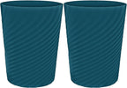 DAJITRE 1.8 Gallon Small Trash Can Wastebasket Recycling Bin Slim Profile by DAJITRE