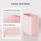 Cesun Pink Bathroom Trash Can 2.1 Gallon Wastebasket, Small Modern Metal - Image 5