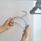 GoodtoU Plastic Baby Hangers, 60 Pack, Sturdy and Durable - Image 5