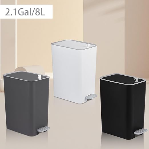 rejomiik Small Bathroom Trash Can - Image 7
