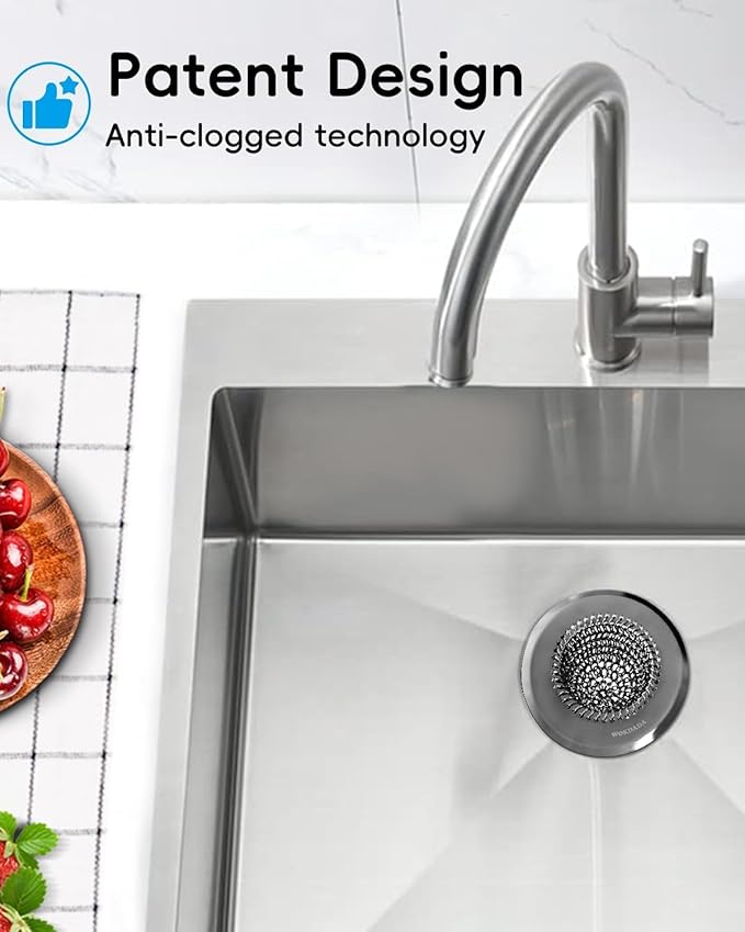 Revolutionary Kitchen Sink Drain Strainer, Patented Reversible Kitchen Sink - Image 7