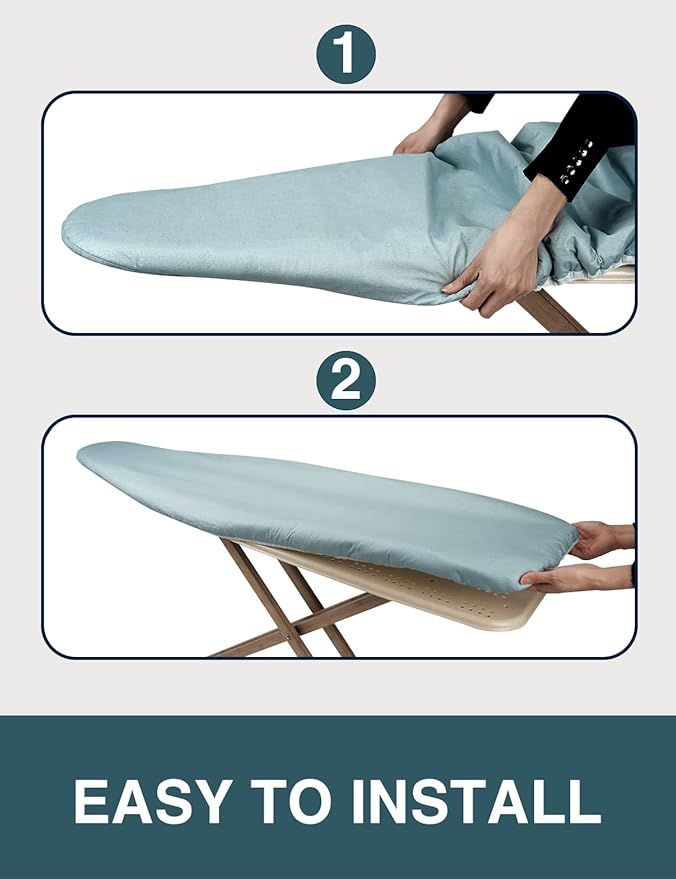 Ironing Board Cover and Pad, Resist Scorching and Staining, 15x54 Reflective - Image 5
