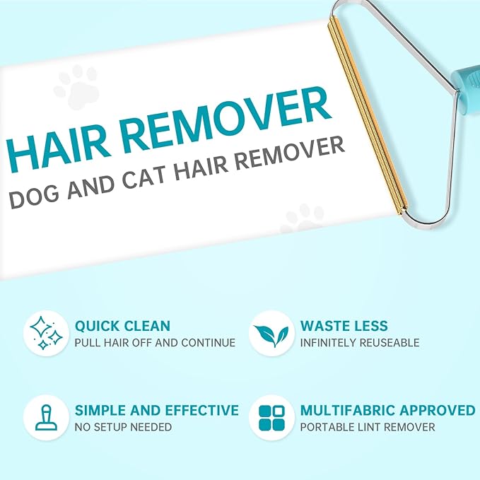 3-Pack Pet Hair Removal Tool, Dog Cat Hair Remover, Lint Shaver Cleaner Pro - Image 7