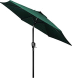Simple Deluxe 9' Patio Umbrella Outdoor Table Market Yard Umbrella with Push Button Tilt/Crank by SimpleDeluxe