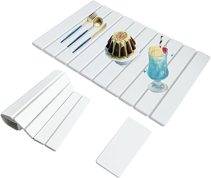 Large Stone Drying Mat for Kitchen Counter, 24x16 Inch Fast Drying & Super by Unknown
