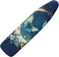 Butterfly Flower Ironing Board Cover and Padding 15 x 54 Non-Slip Ironing Board by Tongluoye