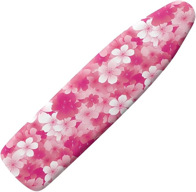 Cherry Blossom Ironing Board Cover, Soft Stain Resistant Ironing Board Protrctor by Tomeusey