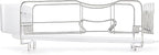 Polder Advantage 3-Piece Stainless Steel Dish Rack, Kitchen Organization and - Image 6