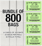 Aluf Plastics 55-60 Gallon Trash Bags Source Reduction Series Value High - Image 7