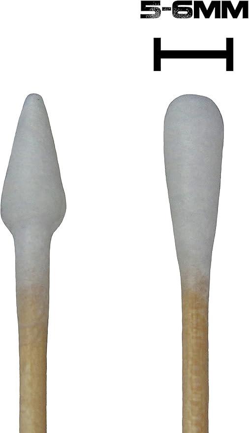 Type-III 100pc Gun Cleaning 6 Inch Double Sided Cotton Swabs - Image 3