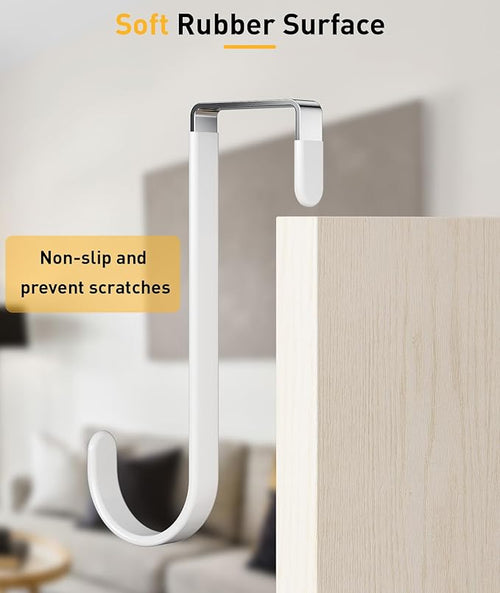 12 Pack Over The Door Hooks, Door Hanger Hook, Towel Hooks - Image 2