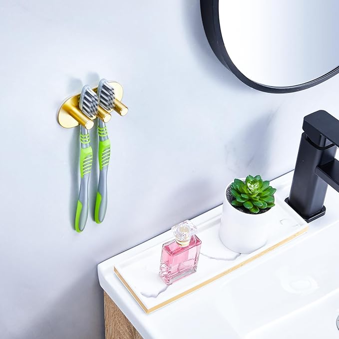 Electric Toothbrush Head Holder, Toothbrush Holders Wall Mounted, Adhesive - Image 4
