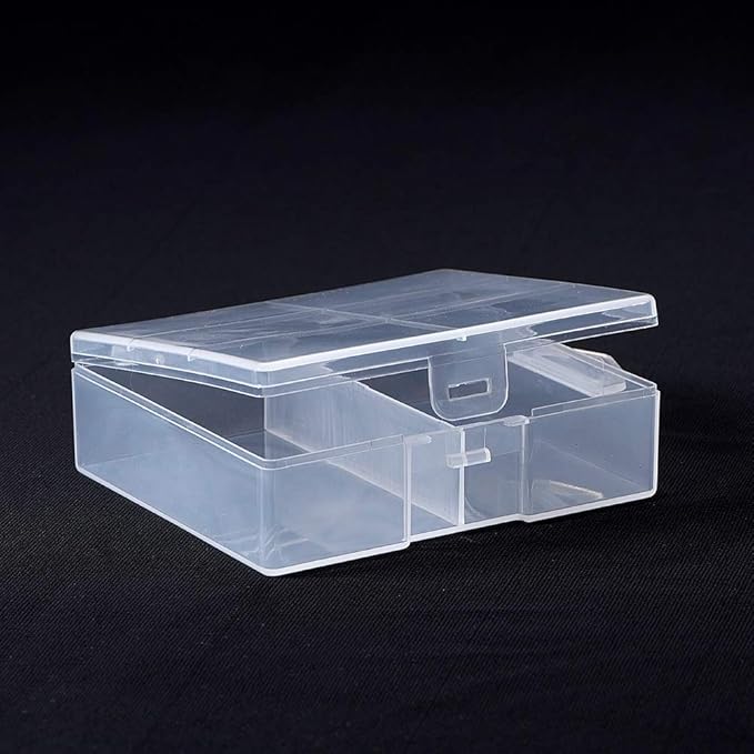 Heyiarbeit 24 x AA Battery Storage Case Holder Organizer Box Transparent - Image 5