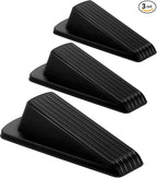 Crosize 3 Pack Rubber Door Stoppers by Crosize