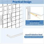 20Pcs Gridwall Hooks, Metal Grid Panel Hanging Peg Hooks, Grid Wall Accessory - Image 5