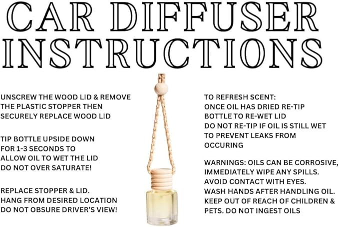 Fresh Autumn Apple Scented Car & Closet Air Freshener – Hanging Essential Oil - Image 5