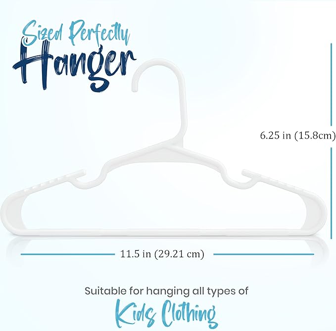 Utopia Home 40 Pack Kids Hangers - Image 3