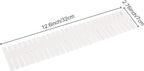 ZOENHOU 60 PCS 12.6 x 2.76 Inch White Drawer Dividers, Adjustable Premium - Image 2