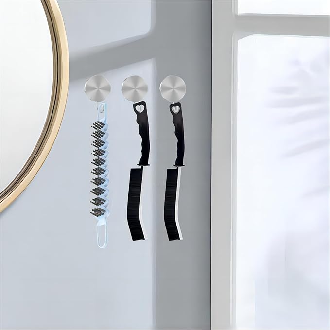 Crevice Cleaning Brush Hard Bristle Grout Brush Scrub Brush Toilet Brush - Image 5
