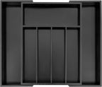 VaeFae Bamboo Drawer Organizer, Expandable Silverware Drawer Organizer by VaeFaeDirect
