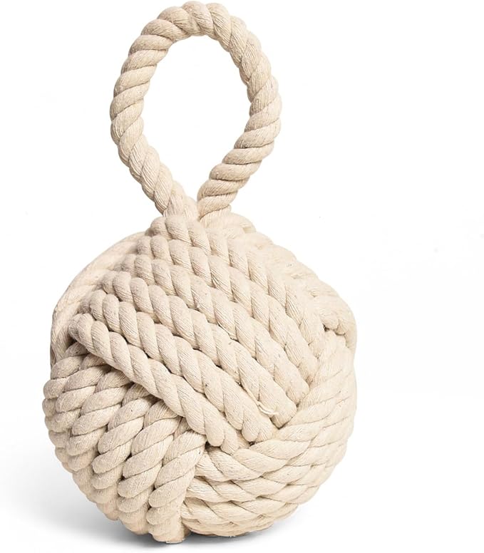Decorative Door Stop, Weighted Door Stopper by Monrocco